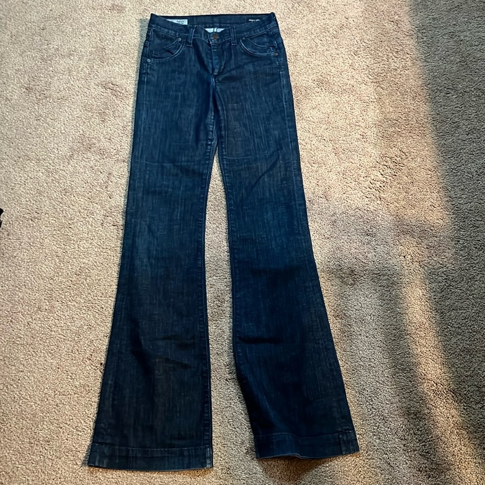 flared jeans, cool, new condition